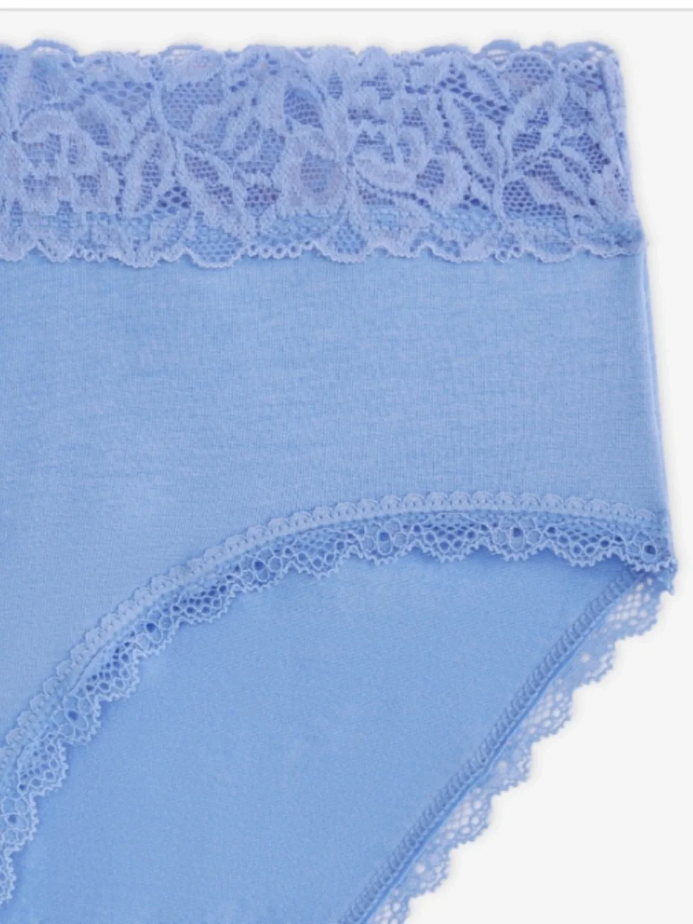 State of Day Women's Cotton Blend Lace-Trim Hipster Underwear